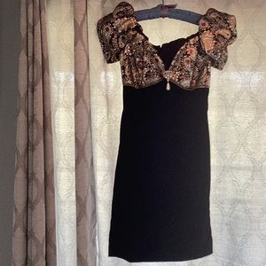 Scott McClintock Off TheShoulder Vintage Dress